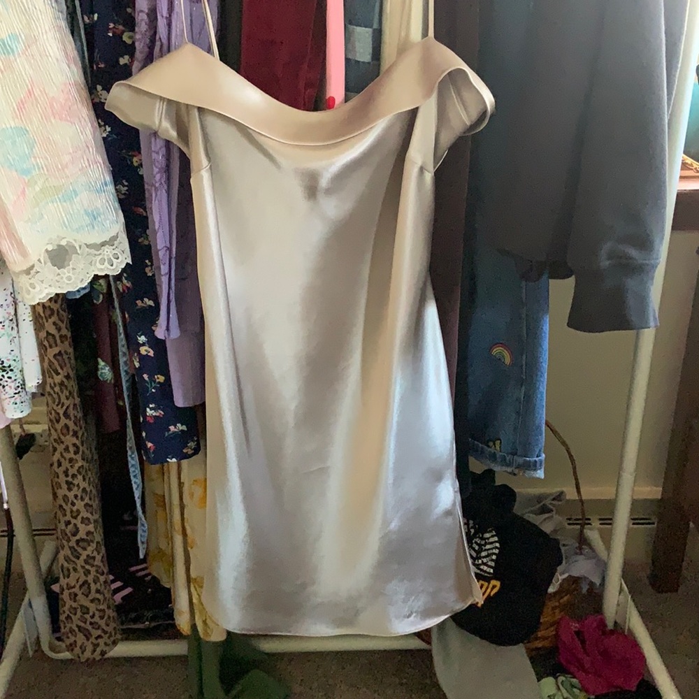 Beautiful grey VS slip dress